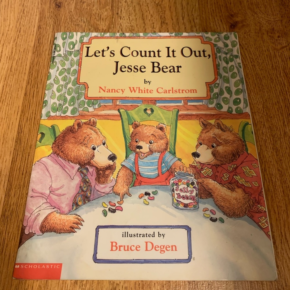 Let's Count It Out, Jesse Bear Book